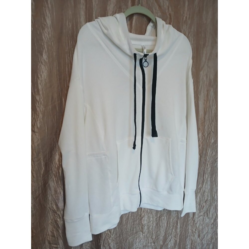 Fabletics Drawstring Full Zip Hoodie Performance … - image 5